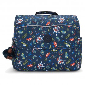 юношеска,раница,раници,kipling,codie,m,18l,junior,backpack,space,game,(blue)