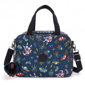 чанта,раници,kipling,miyo,8l,lunch,bag,space,game,(blue)