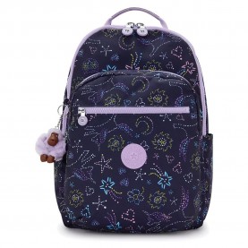 раница,раници,kipling,seoul,college,extra,32l,backpack,unicorn,star,(blue)