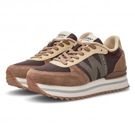 маратонки,дамски,маратонки,woden,ronja,plateau,trainers,brown,(chocolate)