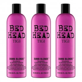 хигиена,коса,tigi,bed,head,dumb,blonde,reconstructor,750ml,conditioner,pink