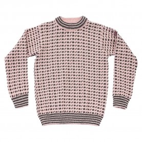 Блуза DEVOLD OF NORWAY Original Islender Wool sweater - Pink (Chalk Pink / Anthracite) блуза,мъжки,пуловери,дамски,пуловери,devold,of,norway,original,islender,wool,sweater,pink,(chalk,pink,anthracite)