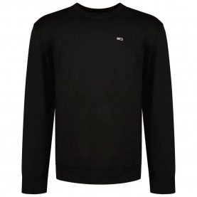 блуза,мъжки,пуловери,tommy,jeans,reg,flag,sweatshirt,refurbished,black