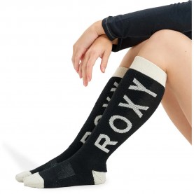 Чорапи Roxy ERJAA04452 long socks - Black (True Black) чорапи,дамски,чорапи,roxy,erjaa04452,long,socks,black,(true,black)