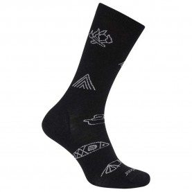 чорапи,мъжки,чорапи,icebreaker,merino,lifestyle,ultralight,camp,essentials,crew,socks,black,alloy,(black)