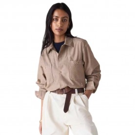 Риза с дълъг ръкав Dockers Dseries long sleeve shirt - Beige (Khaki Chambray) риза,с,дълъг,ръкав,мъжки,ризи,dockers,dseries,long,sleeve,shirt,beige,(khaki,chambray)