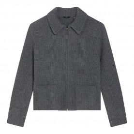 Блуза Dockers Full zip sweater - Grey (B65 Dk Htr Grey) блуза,дамски,пуловери,дамски,плетени,дрехи,dockers,full,zip,sweater,grey,(b65,dk,htr,grey)
