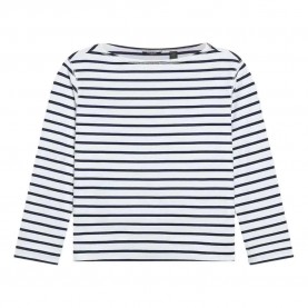 Тениска Dockers Long sleeve T-shirt - White (Sylvaine Navy Blaz) тениска,мъжки,тениски,дамски,тениски,dockers,long,sleeve,t,shirt,white,(sylvaine,navy,blaz)