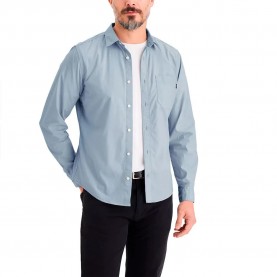 риза,с,дълъг,ръкав,мъжки,ризи,dockers,ultimate,slim,long,sleeve,shirt,subdued,blue,(blue)