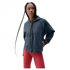 Блуза Born living yoga Elsa full zip sweatshirt - Blue Grey блуза,дамски,блузи,born,living,yoga,elsa,full,zip,sweatshirt,blue,grey