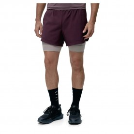 Къси панталони Born living yoga Mashu shorts - Dark Cherry / Grain къси,панталони,мъжки,панталони,born,living,yoga,mashu,shorts,dark,cherry,grain