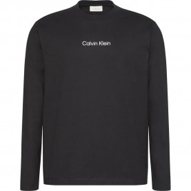 тениска,мъжки,тениски,calvin,klein,lv04ld232g,long,sleeve,t,shirt,black