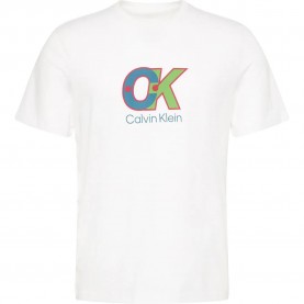 тениска,мъжки,тениски,calvin,klein,lv04rd821g,short,sleeve,t,shirt,brilliant,white,(white)