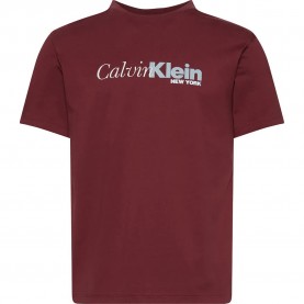 тениска,мъжки,тениски,calvin,klein,lv04rd822g,short,sleeve,t,shirt,renaissance,red,(red)