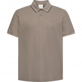 мъжки,блузи,с,яка,calvin,klein,pique,classic,short,sleeve,polo,taupe,tone,(beige)