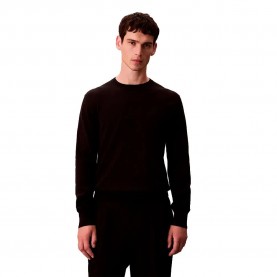 блуза,мъжки,пуловери,calvin,klein,supima,sweater,black