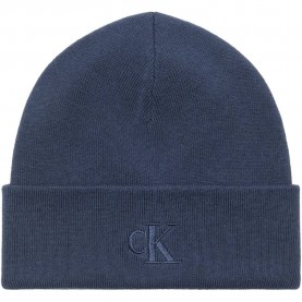 шапка,всички,шапки,calvin,klein,lv04d8020g,beanie,dark,denim,(blue)