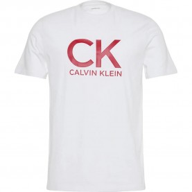Тениска Calvin klein jeans LV04RD819G short sleeve T-shirt - White (Brilliant White) тениска,мъжки,тениски,calvin,klein,jeans,lv04rd819g,short,sleeve,t,shirt,white,(brilliant,white)