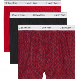 боксерки,мъжко,бельо,calvin,klein,lv00nb4267,boxers,3,units,red,black,(black,seamless,emblem,dark,berry)