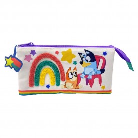 канцеларски,принадлежности,cyp,brands,bluey,rainbow,triple,pencil,case,multicolor,(white)