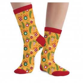 чорапи,детски,чорапи,guirma,christmas,socks,red,1,(yellow)