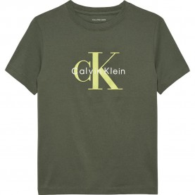 тениска,детски,тениски,calvin,klein,iu0iu00715,short,sleeve,t,shirt,thyme,(green)
