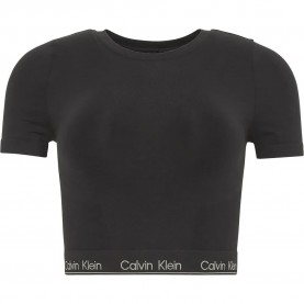 дамско,бельо,дамски,бикини,и,танкини,calvin,klein,lv00qf8342,short,sleeve,base,layer,black