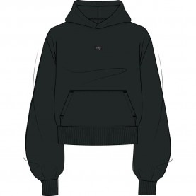 Суичър Calvin klein jeans LV047D232G hoodie - Black (Black) суичър,дамски,блузи,calvin,klein,jeans,lv047d232g,hoodie,black,(black)
