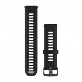 други,аксесоари,garmin,forerunner®,22mm,strap,black,translucent,whitestone,(silver)