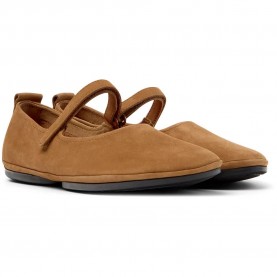 обувки,дамски,обувки,camper,right,nina,ballet,pumps,brown