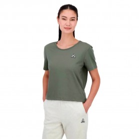 тениска,дамски,тениски,le,coq,sportif,contemporain,sp,n°1,short,sleeve,t,shirt,tea,leaf,(green)