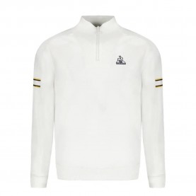 блуза,мъжки,пуловери,le,coq,sportif,heritage,lf,n°1,half,zip,sweatshirt,marshmallow,(white)