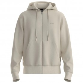 Блуза BOSS Spence 15 10275776 full zip sweatshirt - Open White блуза,мъжки,пуловери,boss,spence,15,10275776,full,zip,sweatshirt,open,white