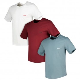 тениска,мъжки,тениски,hugo,10268102,short,sleeve,t,shirt,3,units,open,miscellaneous,(multicolor)