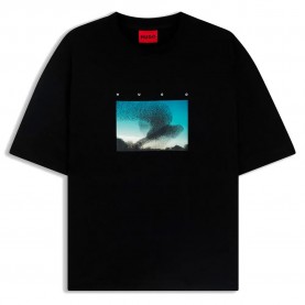 тениска,мъжки,тениски,hugo,dorizon,10272987,t,shirt,black