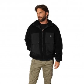 блуза,мъжки,пуловери,deeluxe,cosmo,full,zip,sweatshirt,black