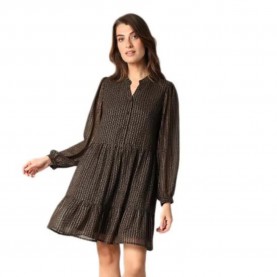 рокля,дамски,поли,и,рокли,deeluxe,joyane,long,sleeve,short,dress,black