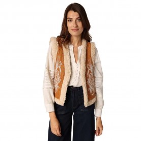 потник,дамски,пуловери,дамски,плетени,дрехи,deeluxe,larina,knitted,vest,camel