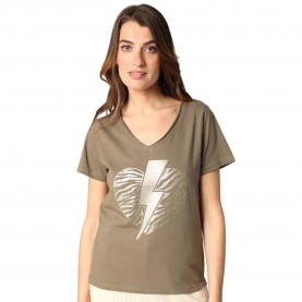 тениска,дамски,тениски,deeluxe,lovers,short,sleeve,t,shirt,light,khaki