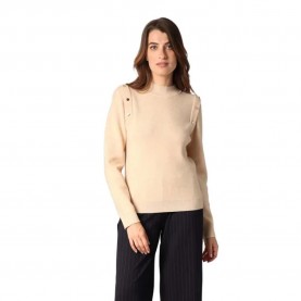 блуза,дамски,пуловери,дамски,плетени,дрехи,deeluxe,matycia,sweater,cream