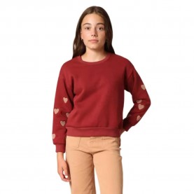 блуза,детски,блузи,deeluxe,sarina,sweatshirt,burgundy