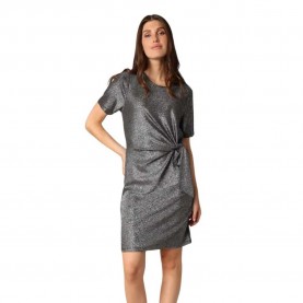 рокля,дамски,поли,и,рокли,deeluxe,shinyse,short,sleeve,short,dress,silver