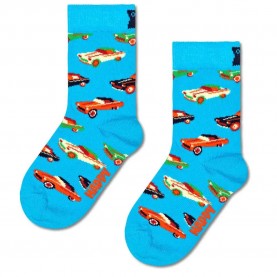 чорапи,детски,чорапи,happy,socks,car,crew,socks,2,pairs,blue