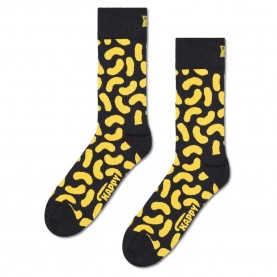чорапи,мъжки,чорапи,happy,socks,cheese,doodles,crew,socks,black