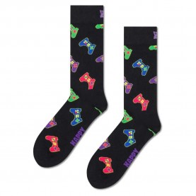 чорапи,мъжки,чорапи,happy,socks,controller,crew,socks,black