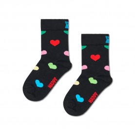 чорапи,детски,чорапи,happy,socks,heart,in,heart,crew,socks,black