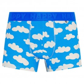 Чорапи Happy socks Cloudy boxers - Blue чорапи,мъжко,бельо,happy,socks,cloudy,boxers,blue