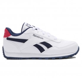 Детски маратонки Reebok classics Glide Low Kids trainers - White (White / Vectornavy / Flashred) детски,маратонки,мъжки,маратонки,дамски,маратонки,reebok,classics,glide,low,kids,trainers,white,(white,vectornavy,flashred)