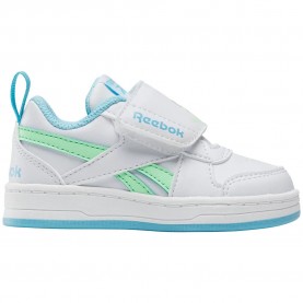 Детски меки ботуши Reebok classics Royal Prime Snug Infant trainers - White (White / Greenglow / Digitalblue) детски,меки,ботуши,мъжки,маратонки,дамски,маратонки,reebok,classics,royal,prime,snug,infant,trainers,white,(white,greenglow,digitalblue)
