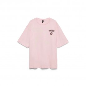 тениска,дамски,тениски,vero,moda,laura,short,sleeve,t,shirt,fairy,tale,give,me,somehting,(pink)